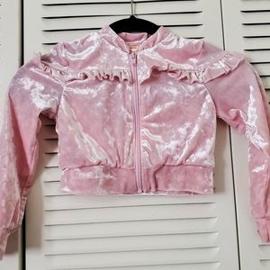 Wonde Nation Velvet Crop Sweater